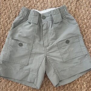 AFTCO Army Green Fishing Shorts